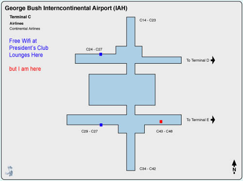 bush airport concourse map 3 A Little More Graphic Appreciation For Boingo
