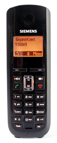 GIGASET A58H FRONT Review: The Gigaset A580IP SIP/DECT Cordless Phone System