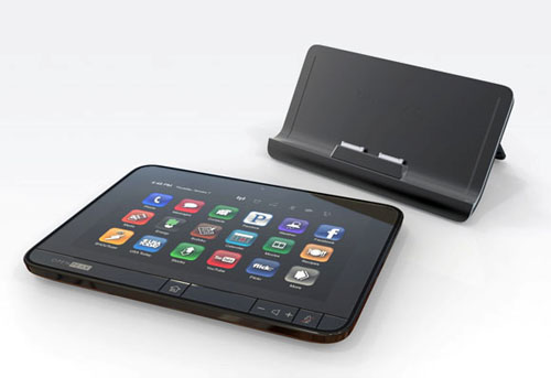 OpenPeak-opentablet7-Off-base OpenPeak opentablet7 Off base OpenPeak Intros OpenTablet 7