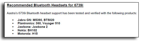 Aastra-6739i-Rec-BT-Headsets Aastra 6739i Rec BT Headsets The Aastra 6739i & Bluetooth Headsets