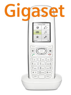 C59H WHITE Logo Gigaset SIP/DECT Handsets For 2010: Part 3   C59H