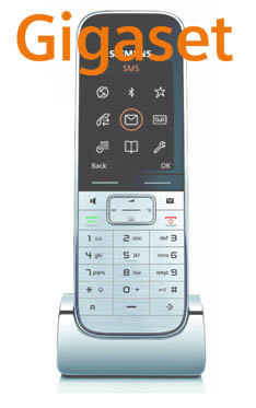 S78H WHITE Logo Gigaset SIP/DECT Handsets For 2010: Part 6 – SL78H