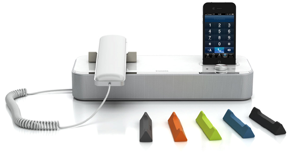 Invoxia-Desk-Phone-600 Invoxia Desk Phone 600 Invoxia NVX 610: Executive Desk Phone Powered by iOS Device