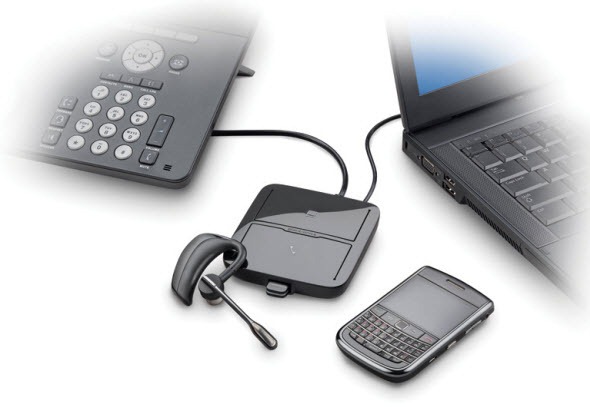 MDA 200 B230 590x407 Experimenting With The Plantronics MDA200 & Various Cordless Headsets