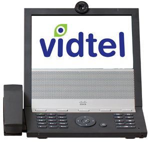 Vidtel Logo in TANDBERG E20 Vidtel&rsquo;s Scott Wharton: What&rsquo;s wrong with the video conferencing industry?