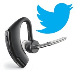 Twitter Bird Voyager Legend My First Tweet Up & The Plantronics Voyager Legend