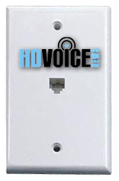 HDVoice News RJ 11 Wall Plate New TIA Standards For HDVoice Over Analog Jacks